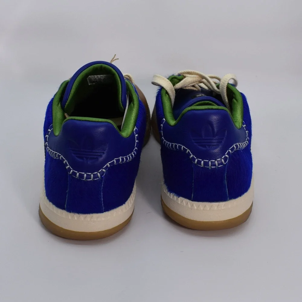 Wales Bonner x Adidas Millennium Samba Pony Nappa Sneakers Mens Size 11.5 IF6704 - Picture 6 of 10